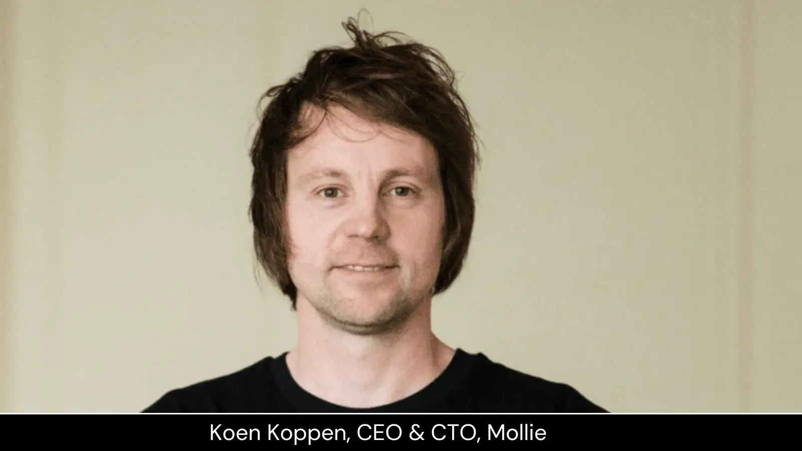 Koen Koppen, the CEO & CTO at Mollie