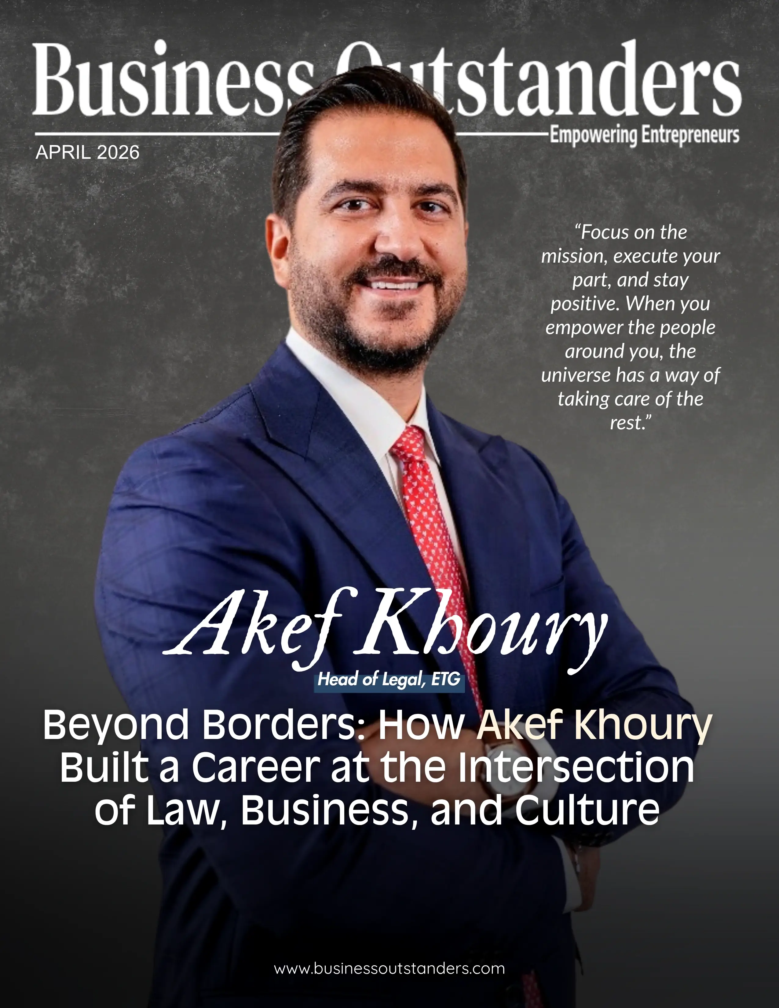 From Beirut to GCC Boardrooms: Akef Khoury