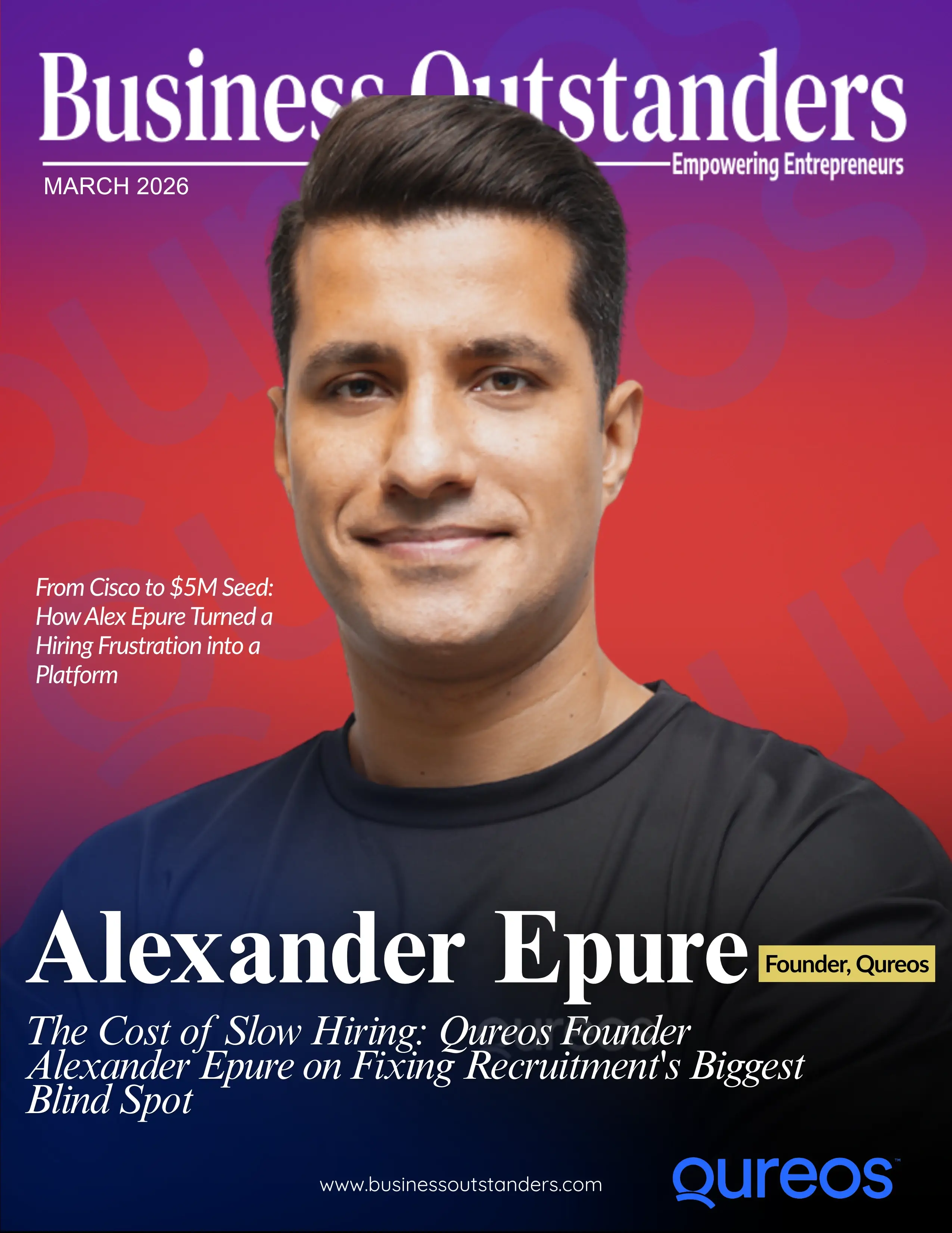 Alexander Epure Built Qureos So You Never Hire Slow Again