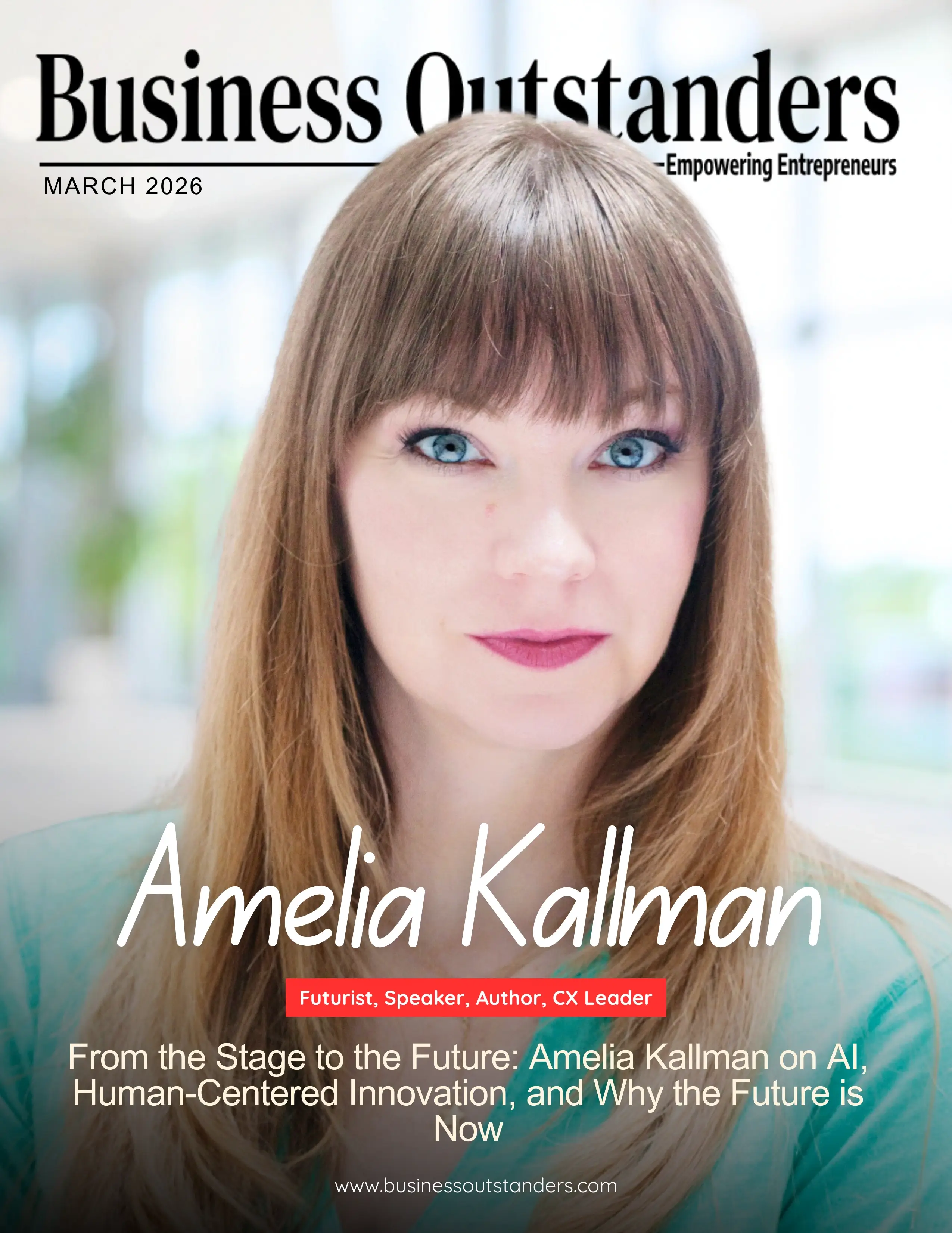 Shaping the Future: Amelia Kallman on AI, Leadership & CX