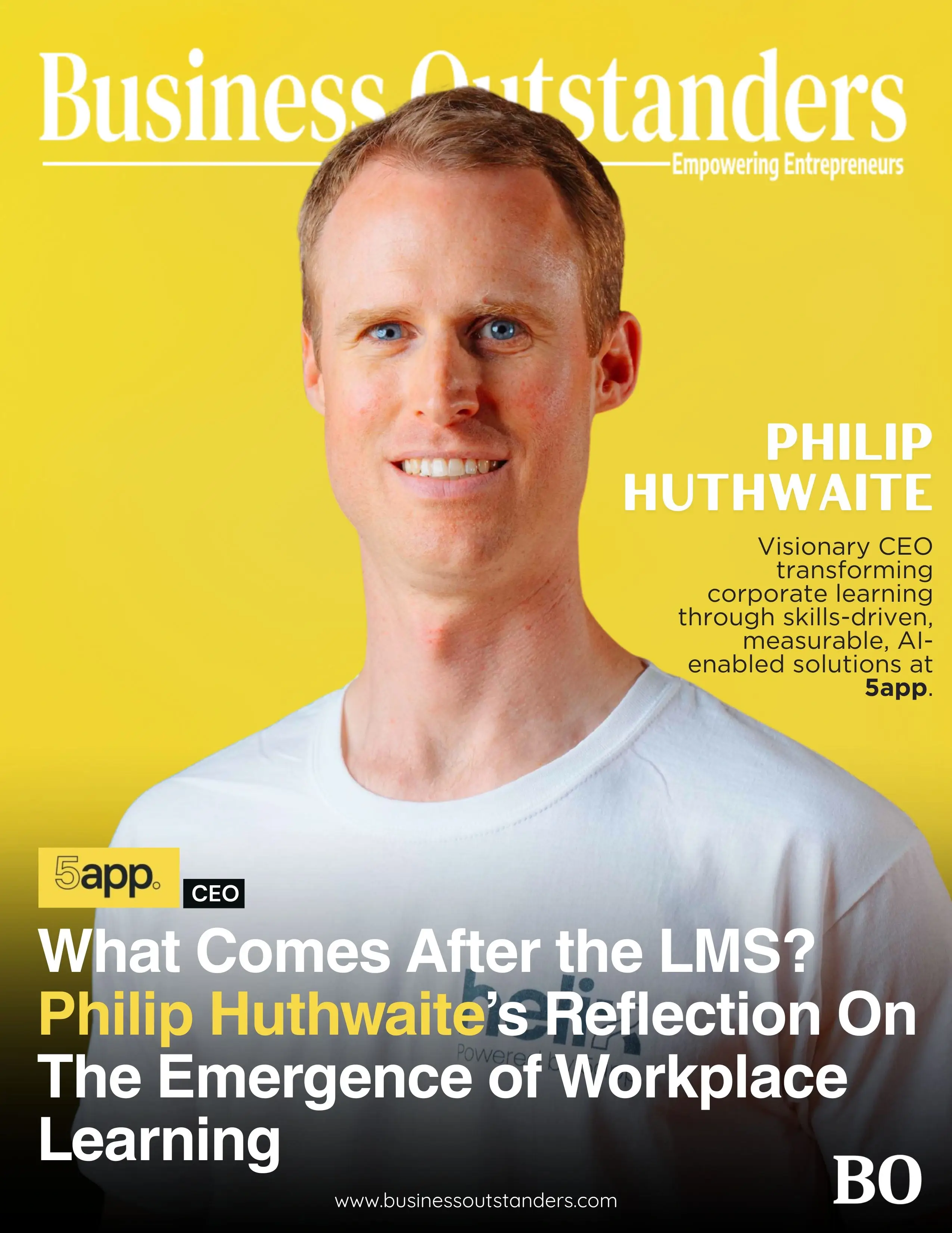 An Interview with Philip Huthwaite, CEO of 5app