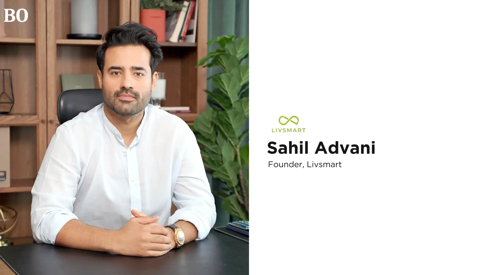 Sahil Advani, Founder of Livsmart, promoting smart everyday wellness food solutions