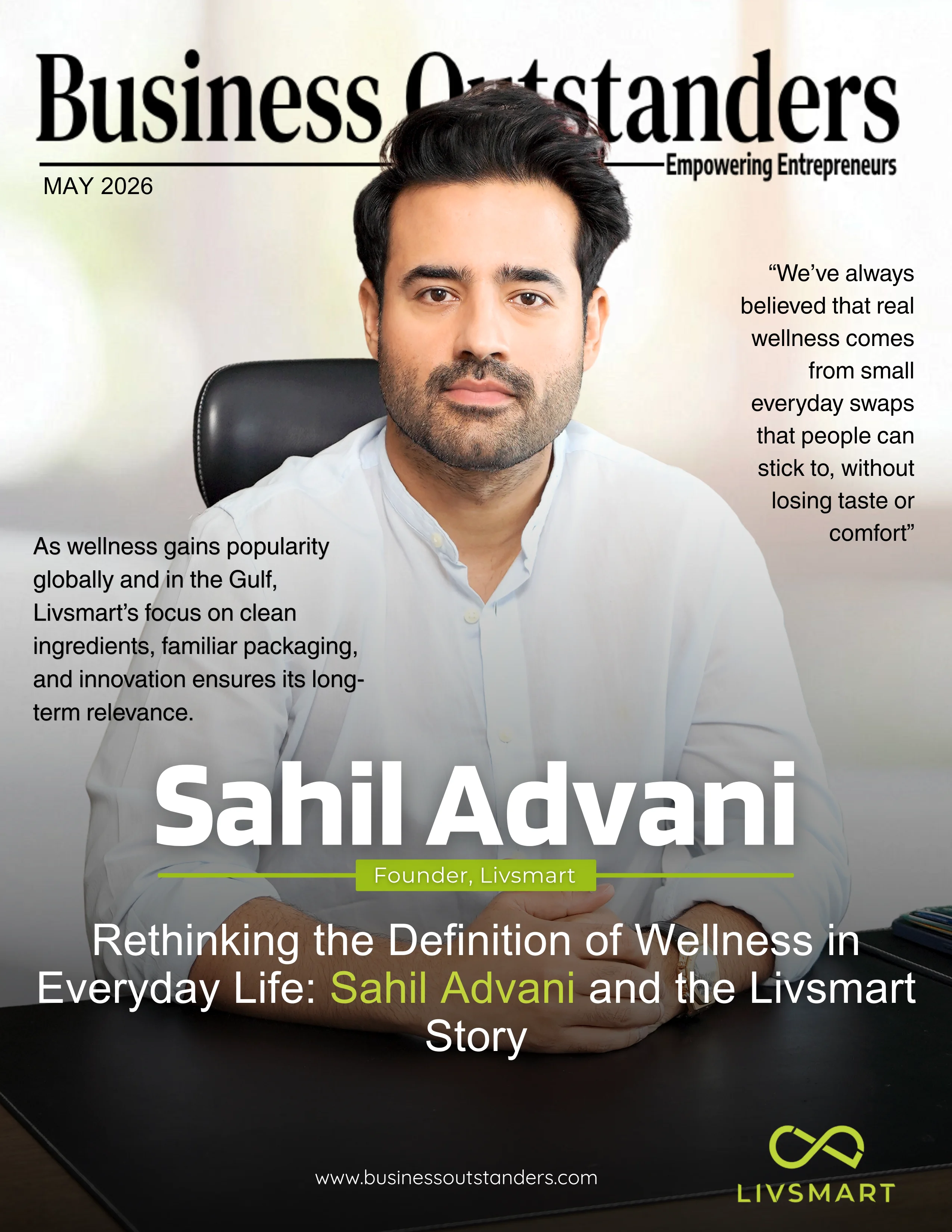 Sahil Advani on Livsmart’s Wellness Food Vision
