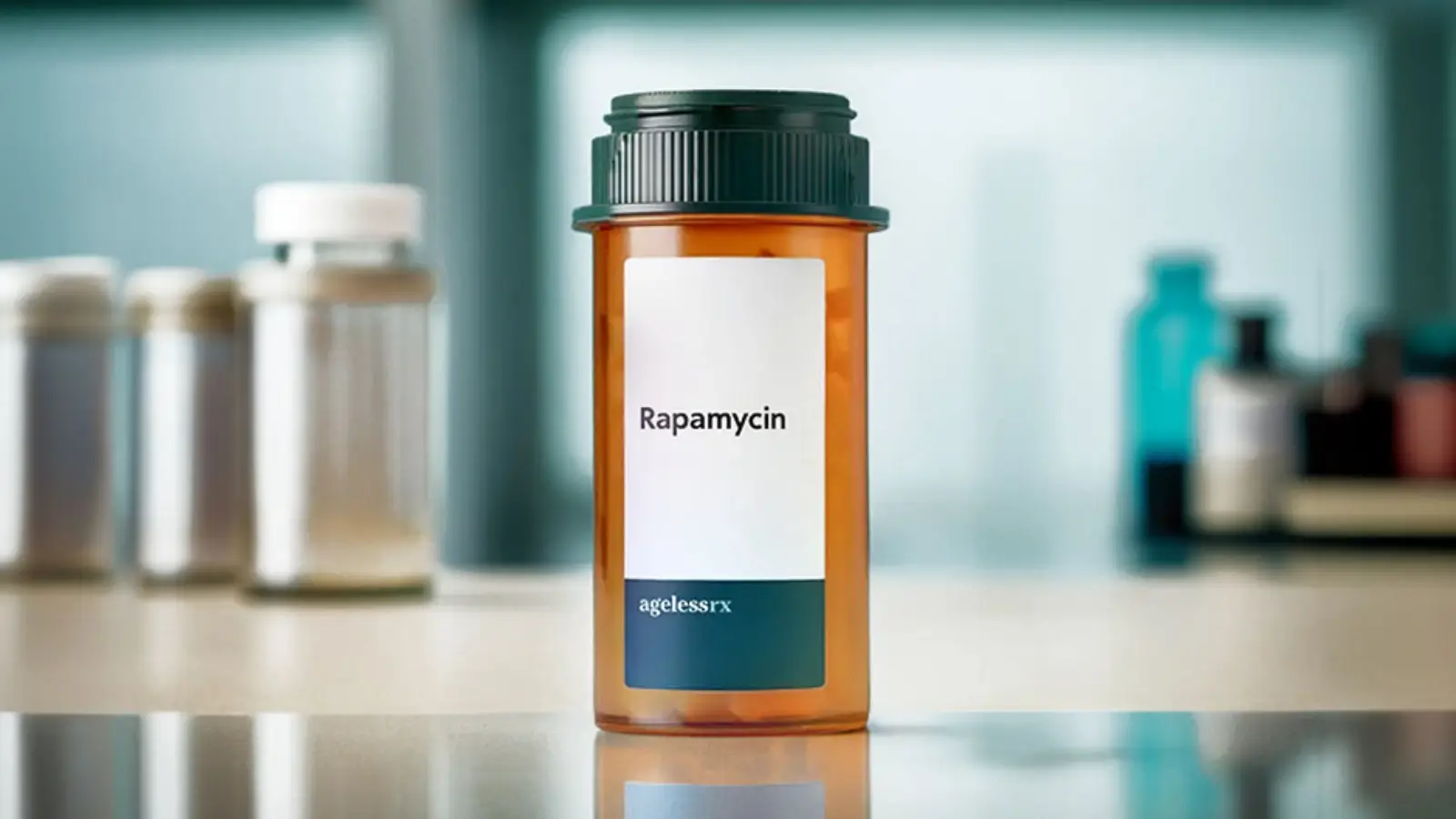 Blister packs of Metformin tablets beside a prescription bottle and medical chart