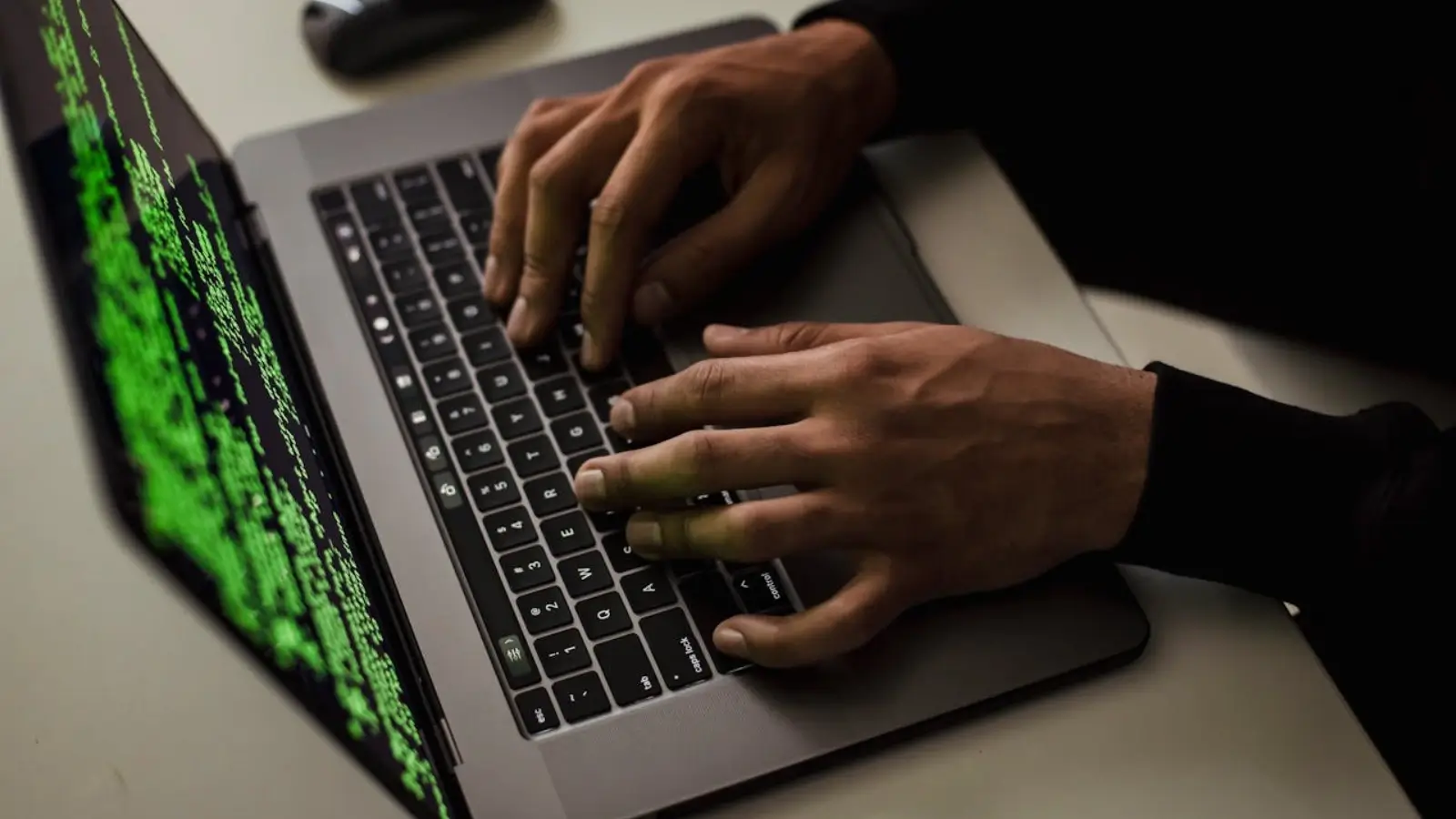 Developer using Python to build automation solutions for a modern business environment