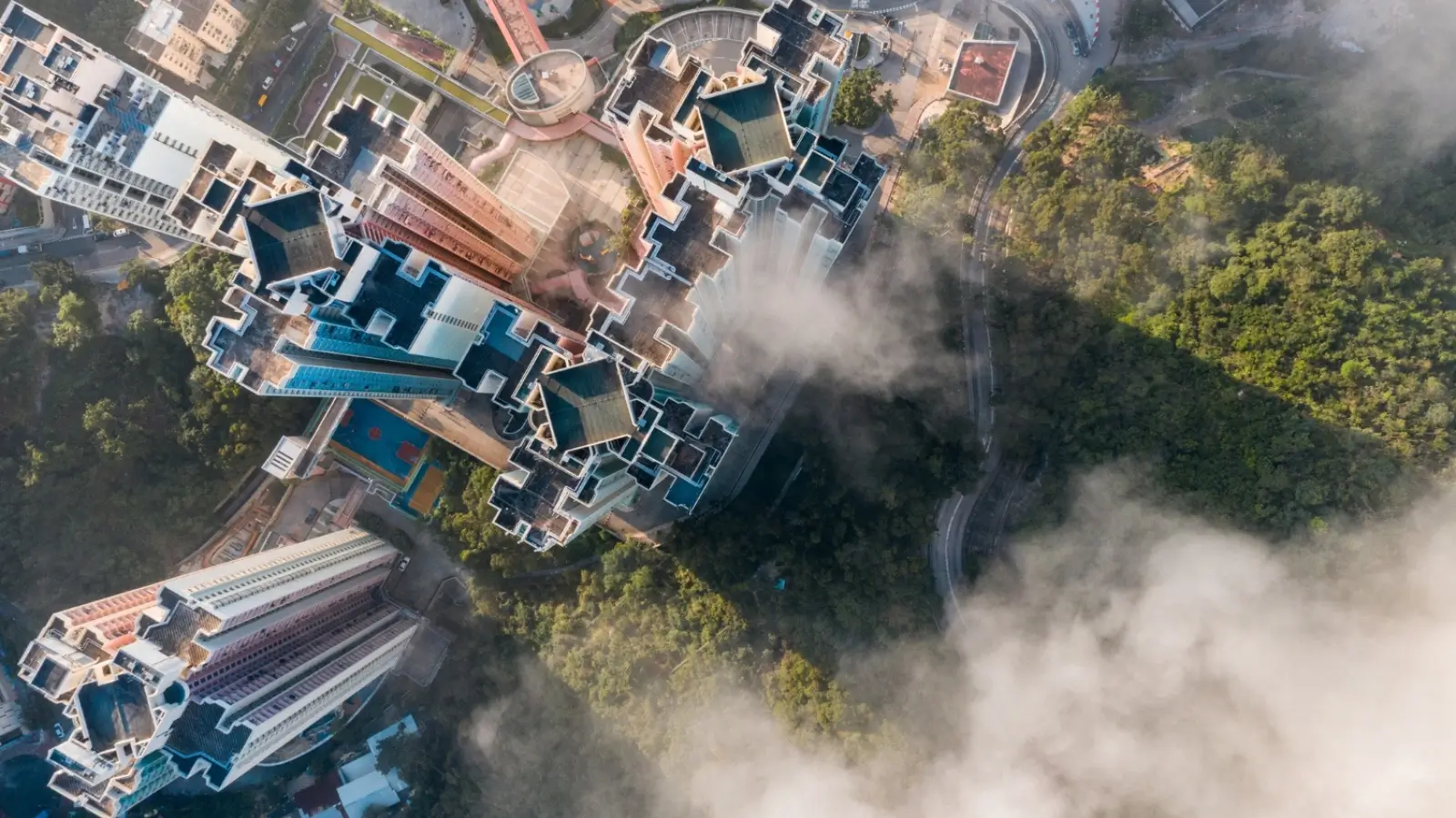 Drone capturing aerial data of a collapsed structure for forensic engineering analysis