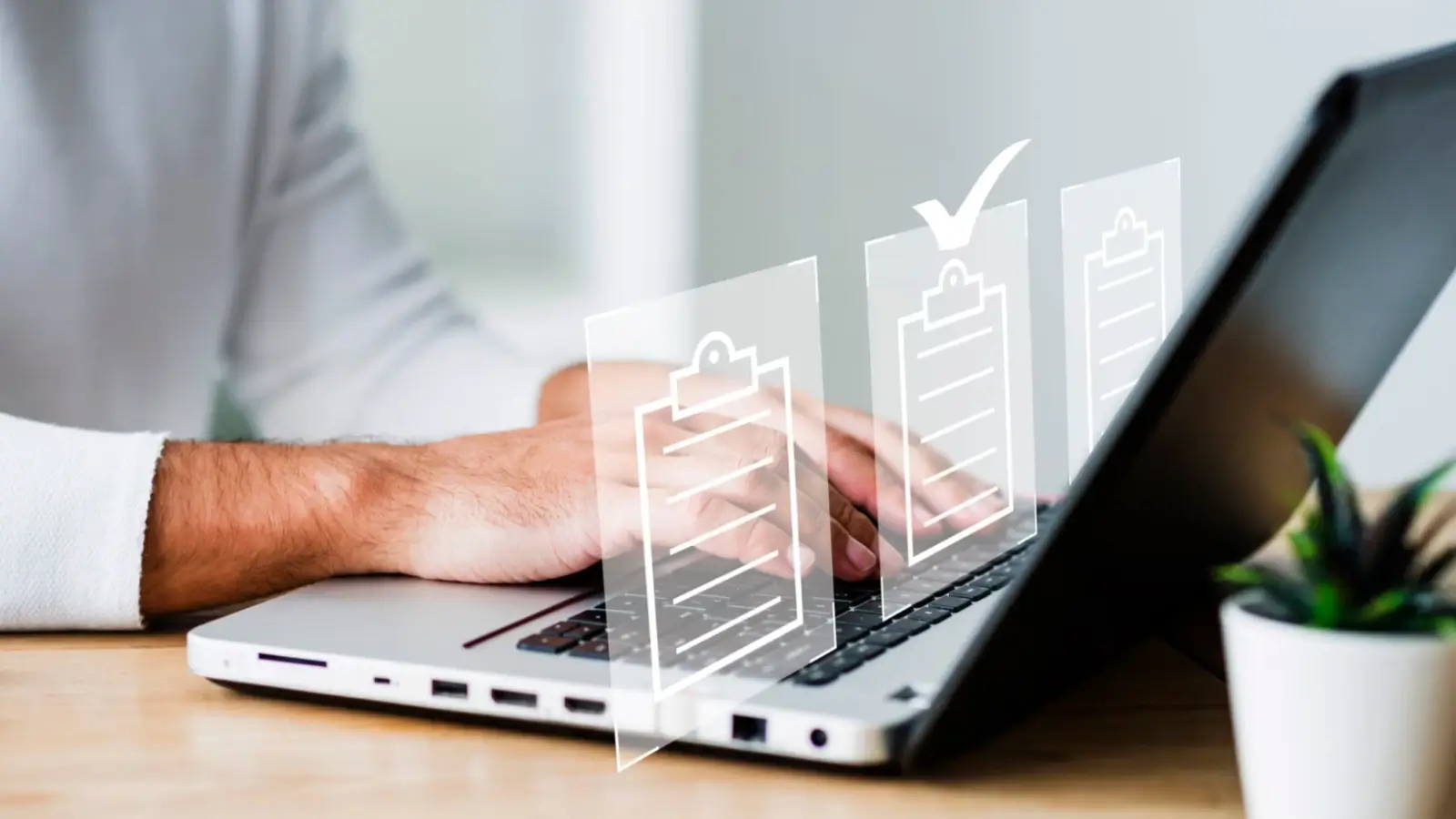 Common Mistakes in Document Management and How to Avoid Them Employee managing digital documents on a secure cloud-based document management system dashboard