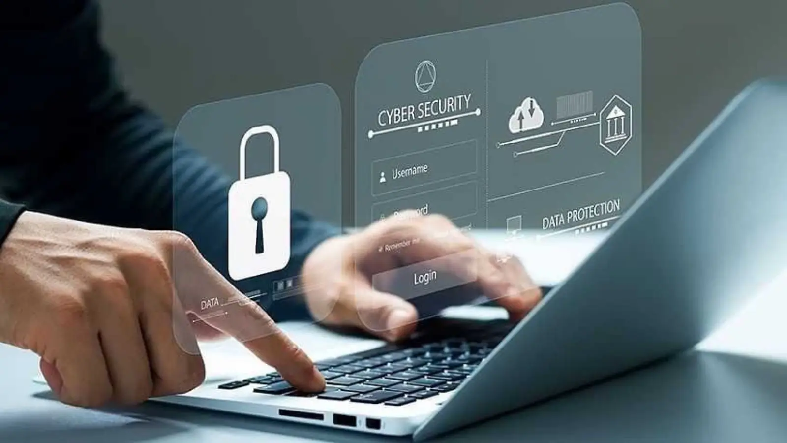 5 Cybersecurity Tools Every Entrepreneur Should Use Entrepreneur securing business data on a laptop using modern cybersecurity tools