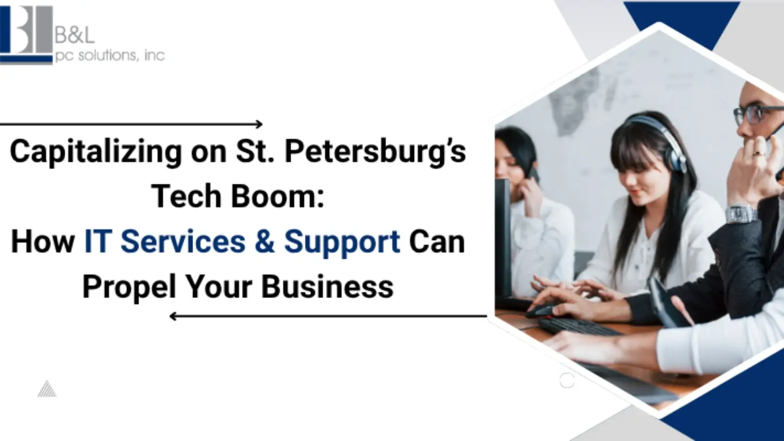 IT professional providing tech support to a growing business in St. Petersburg office