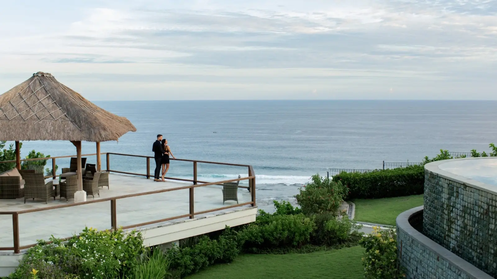 Luxury waterfront property in Bayside with scenic views