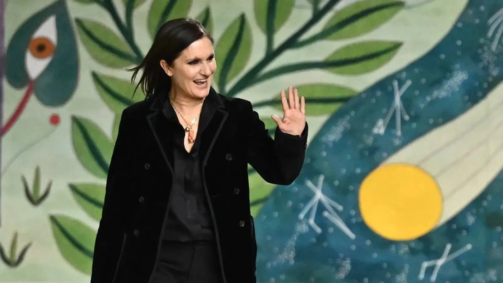 Maria Grazia Chiuri Returns to Fendi as New Chief Creative Officer Maria Grazia Chiuri posing at Fendi headquarters after being named Chief Creative Officer