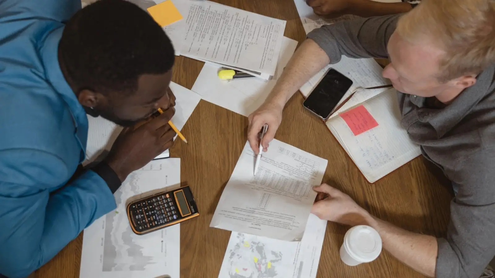 Small business team creating an emergency response and communication strategy together