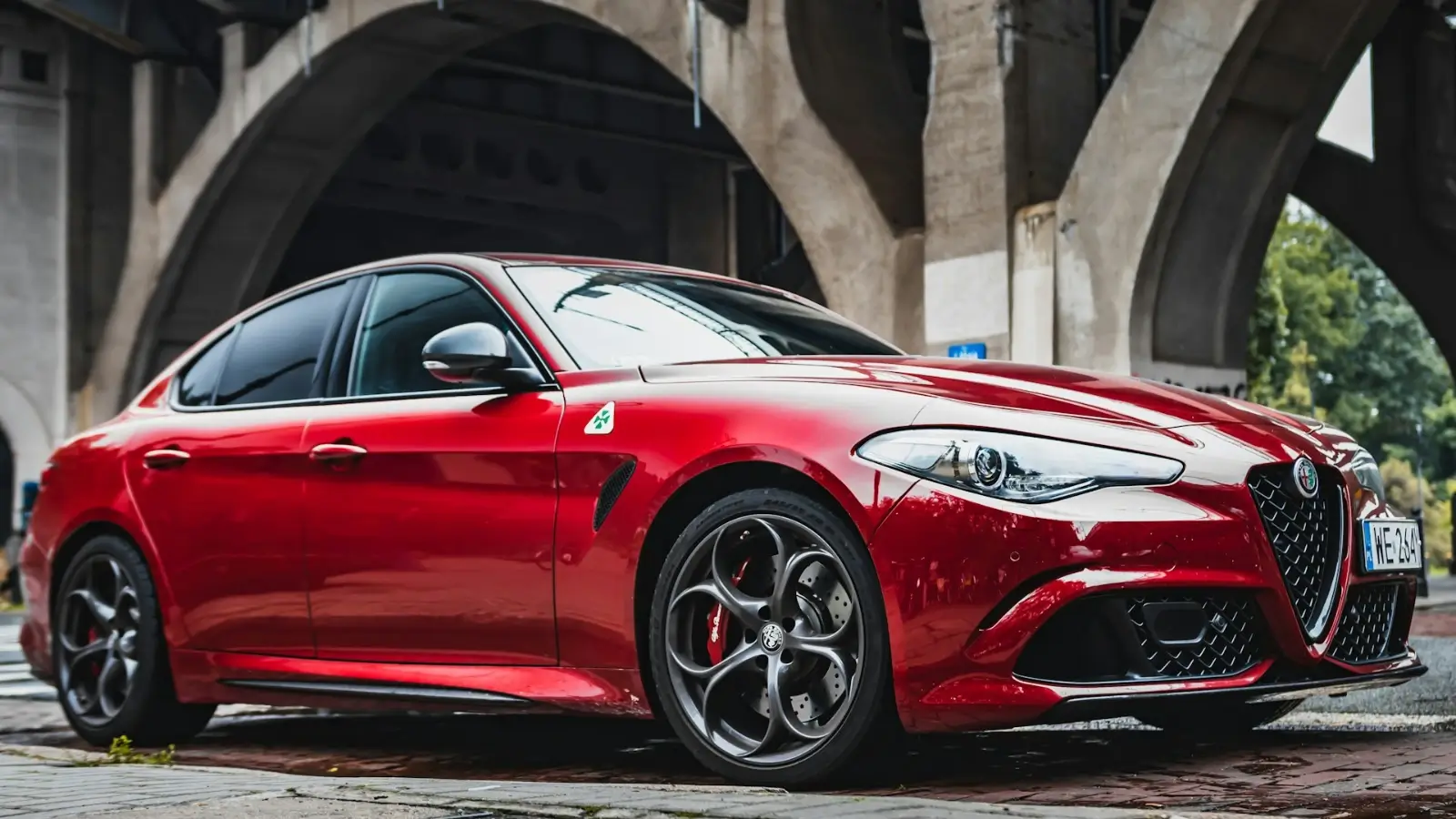 2025 Alfa Romeo luxury car with sleek design and premium performance