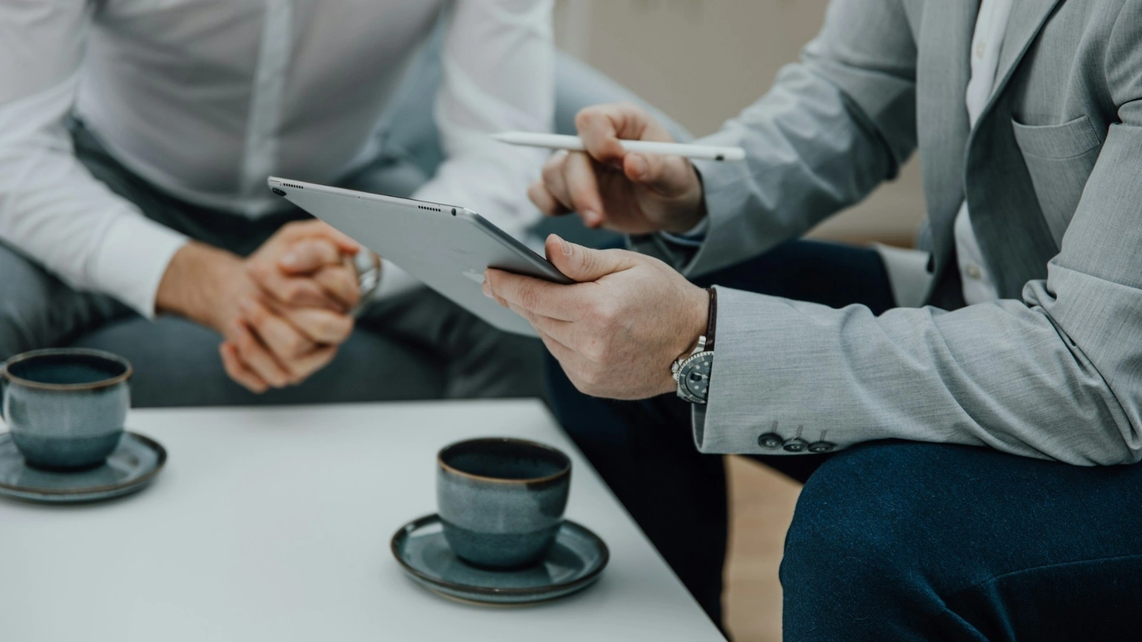 Business team implementing strategies to streamline operations