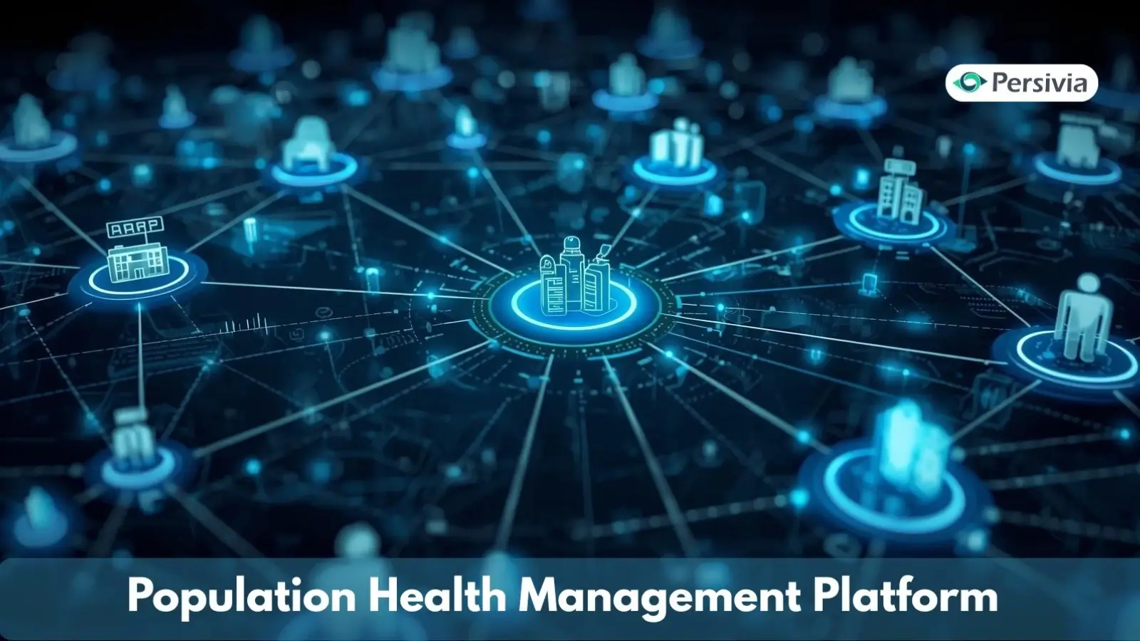 Healthcare providers using a population health management platform for coordinated patient care