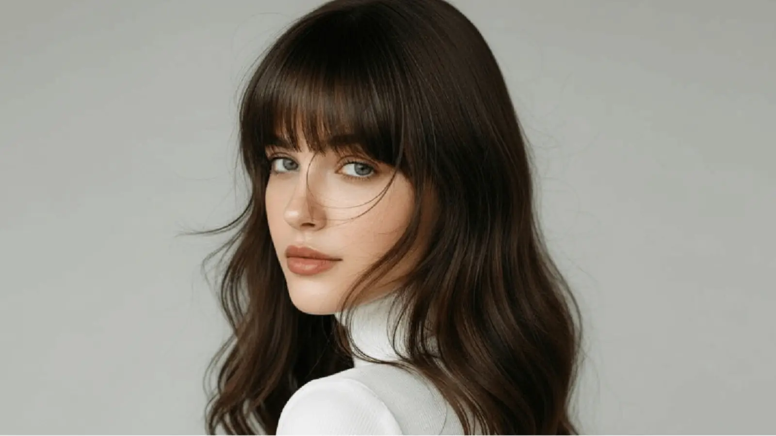 Person using VisualGPT AI Hairstyle Changer to preview a new hairstyle on a digital interface