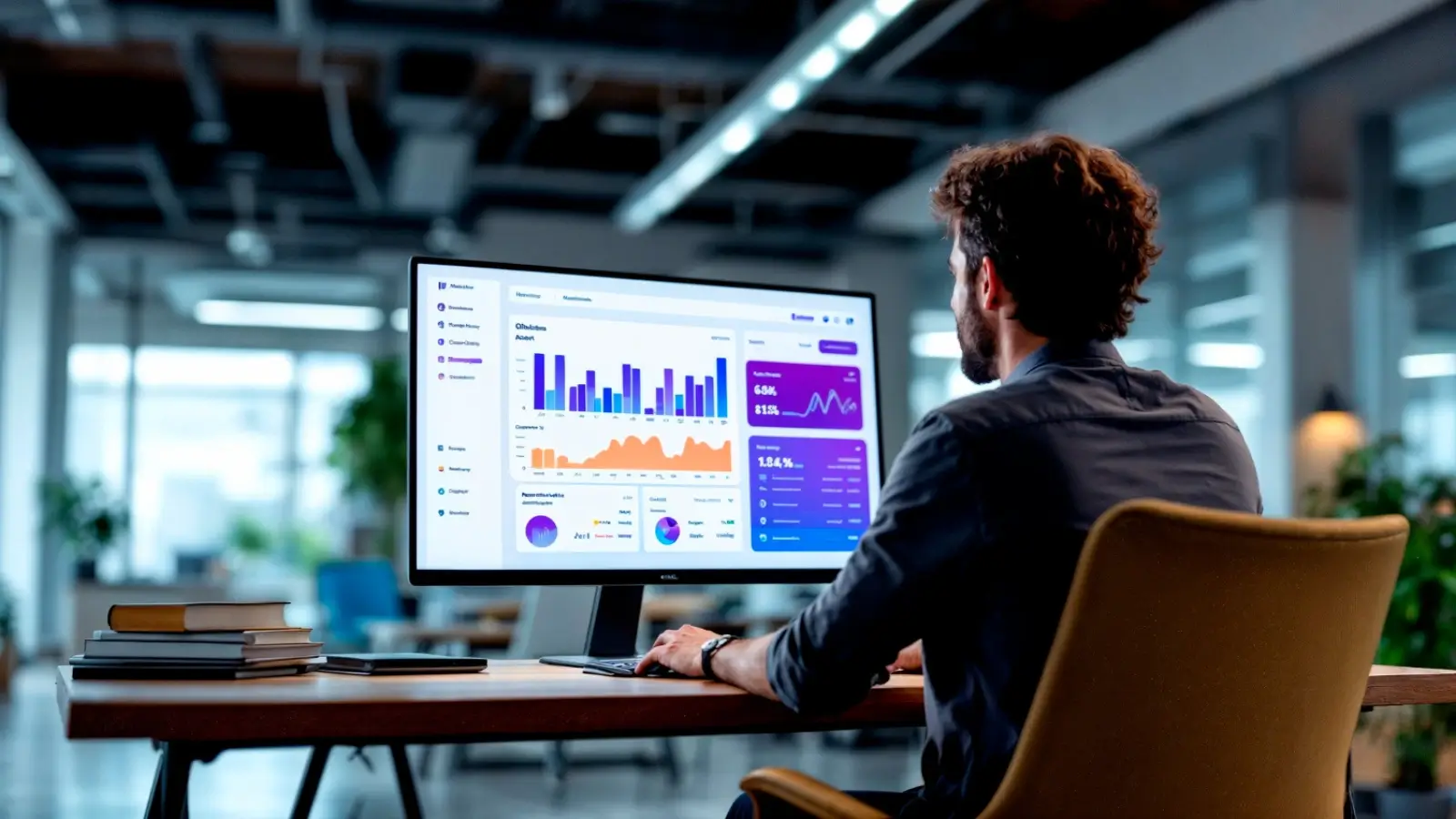 Salesforce dashboard with data accuracy and testing tools displayed on a laptop screen