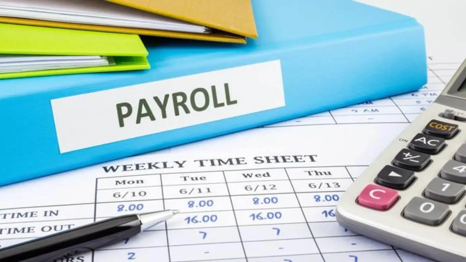 Business owner reviewing payroll outsourcing costs and service options for 2025