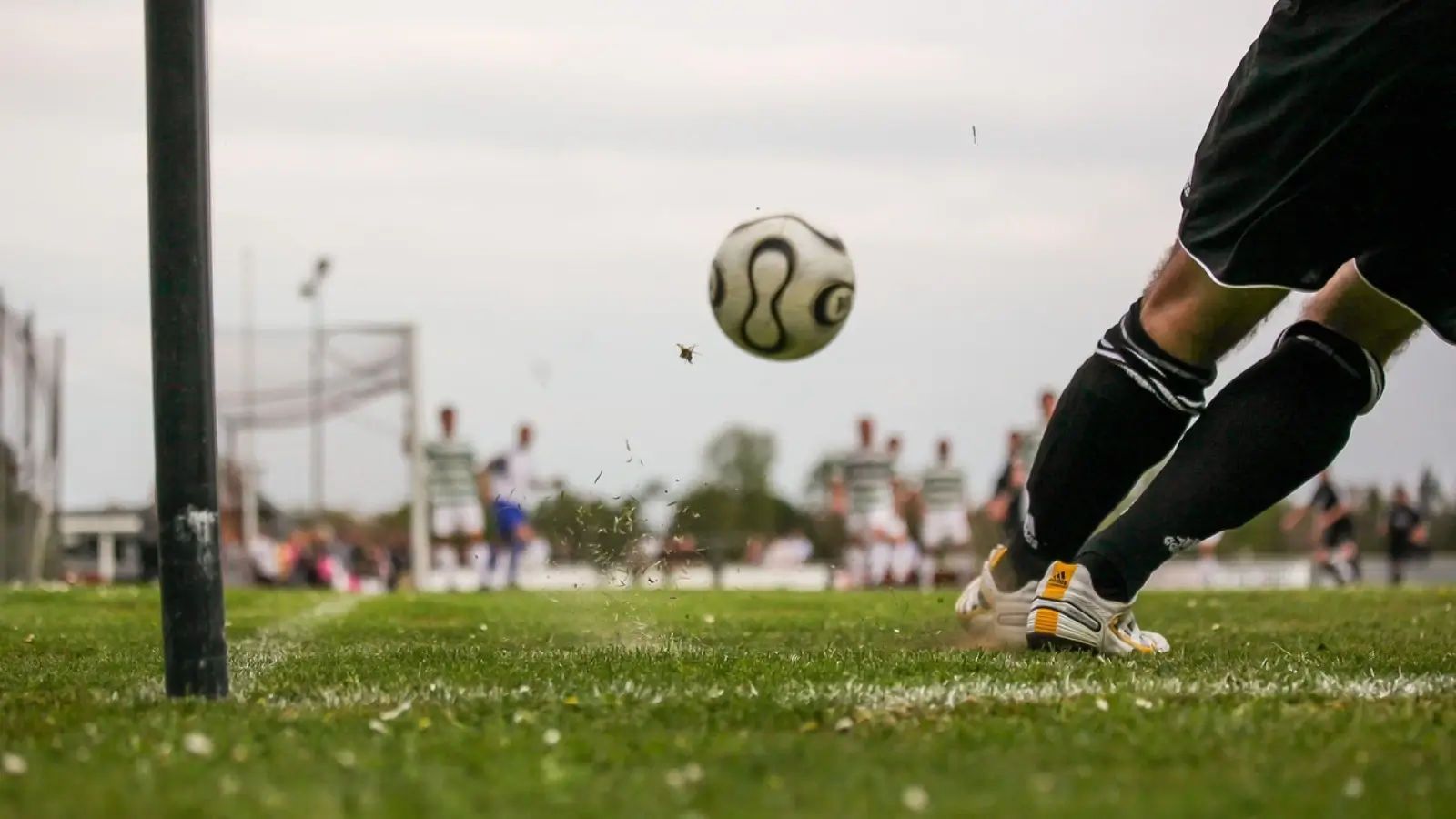 Lionel Messi in action on the field, representing high-value athlete insurance for his legs