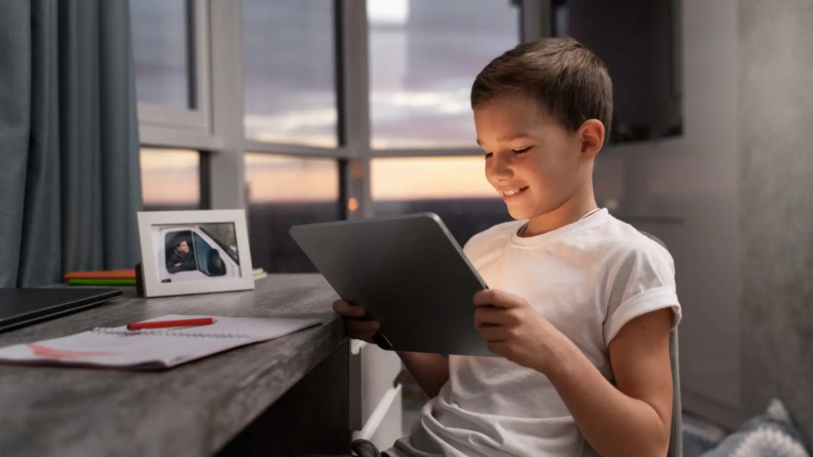 Student using Mindko Homework Helper app to solve homework problems with step-by-step guidance.