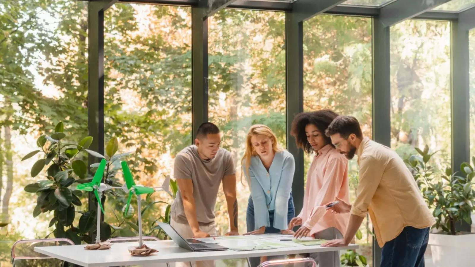 Eco-friendly home addition in Pittsburgh with energy-efficient windows and sustainable materials
