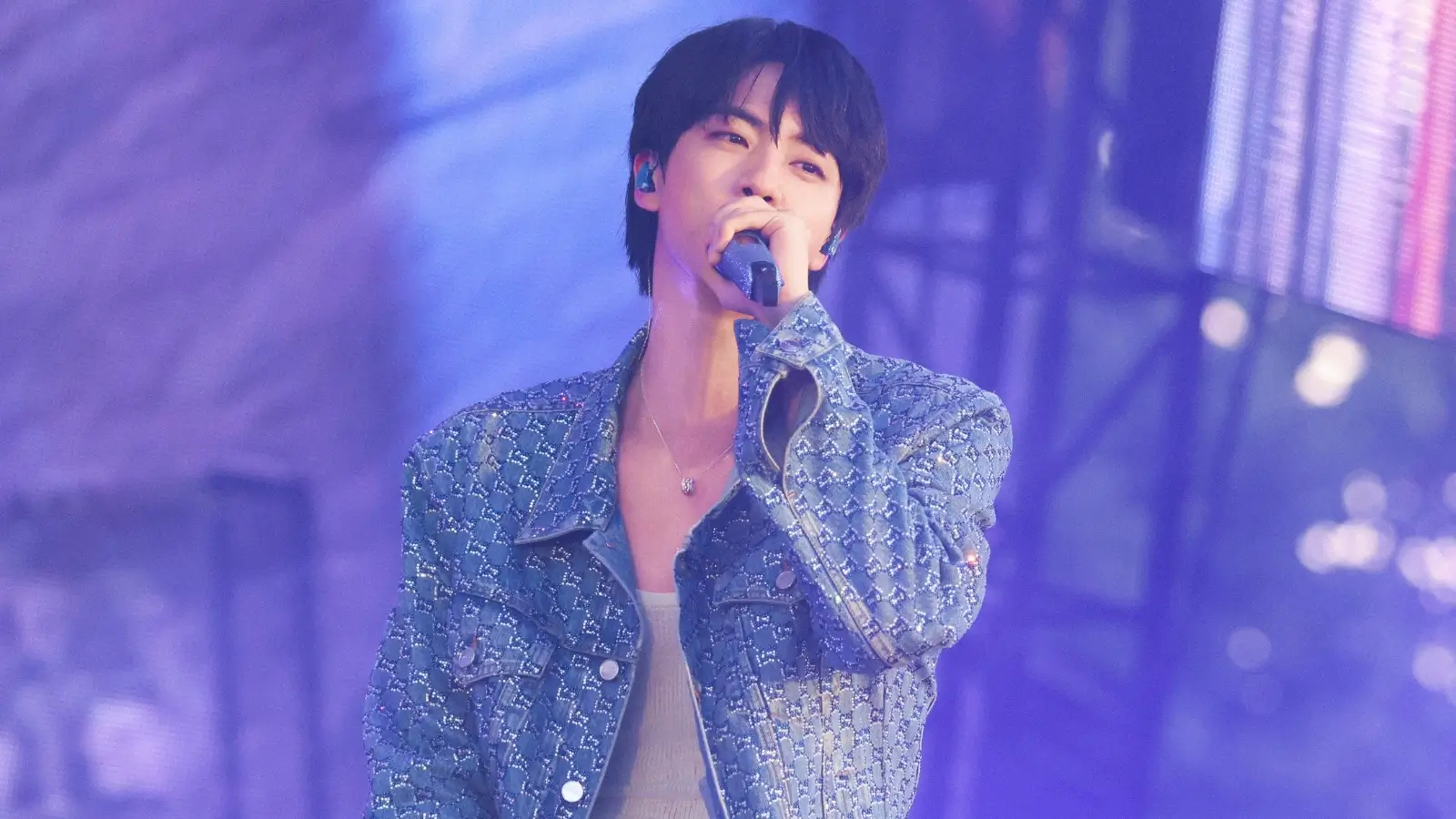 Jin to Livestream Amsterdam Solo Show in Theatres Worldwide Jin performing live on stage