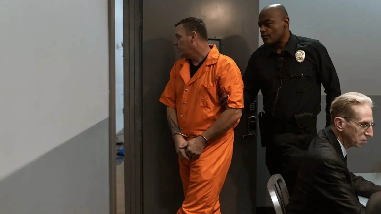 Criminal defense attorney handling extortion charge in California courtroom