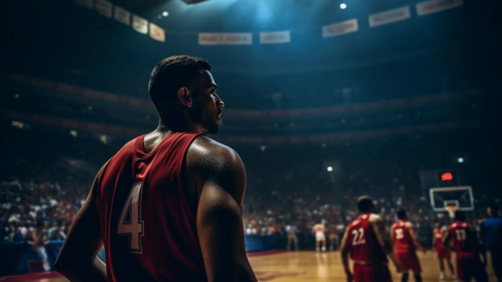 Person wearing a custom Basketball jersey at a streetwear event