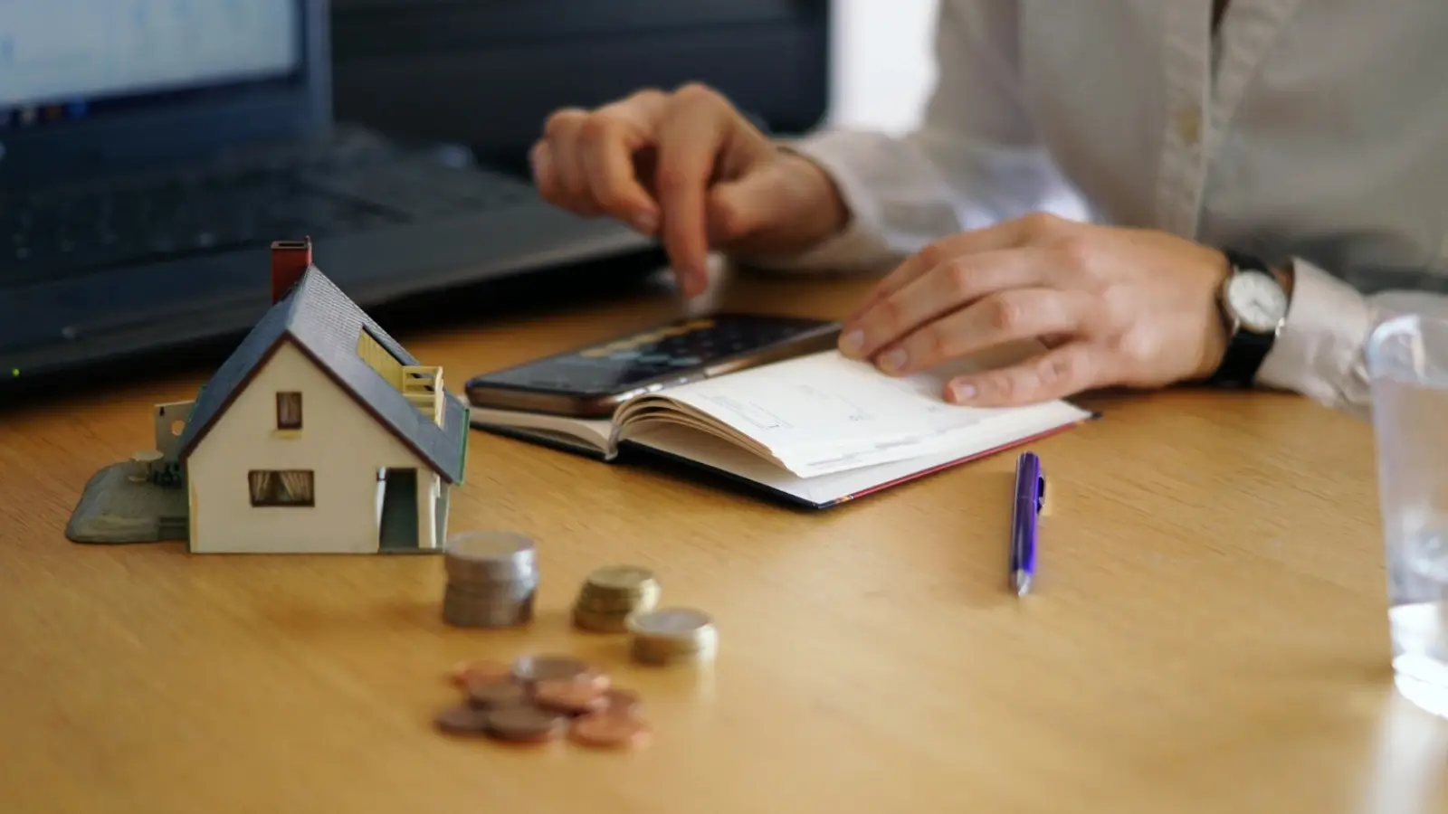 Real estate investor reviewing rental property tax deductions and expenses