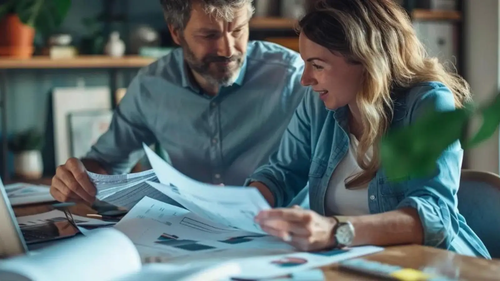 How Quality Accounting Services Can Streamline Your Small Business Operations Small business owner reviewing financial reports with an accountant at a desk