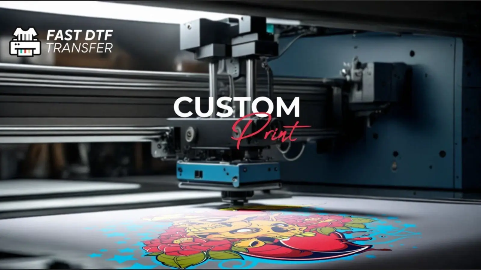 Custom apparel production using digital printing technology