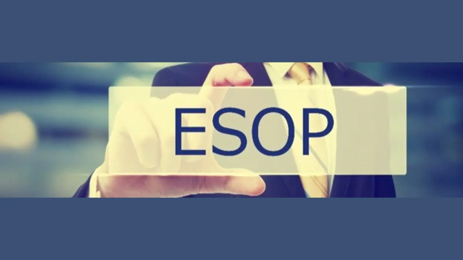 Employees collaborating with a visual representation of shared ownership and retirement growth