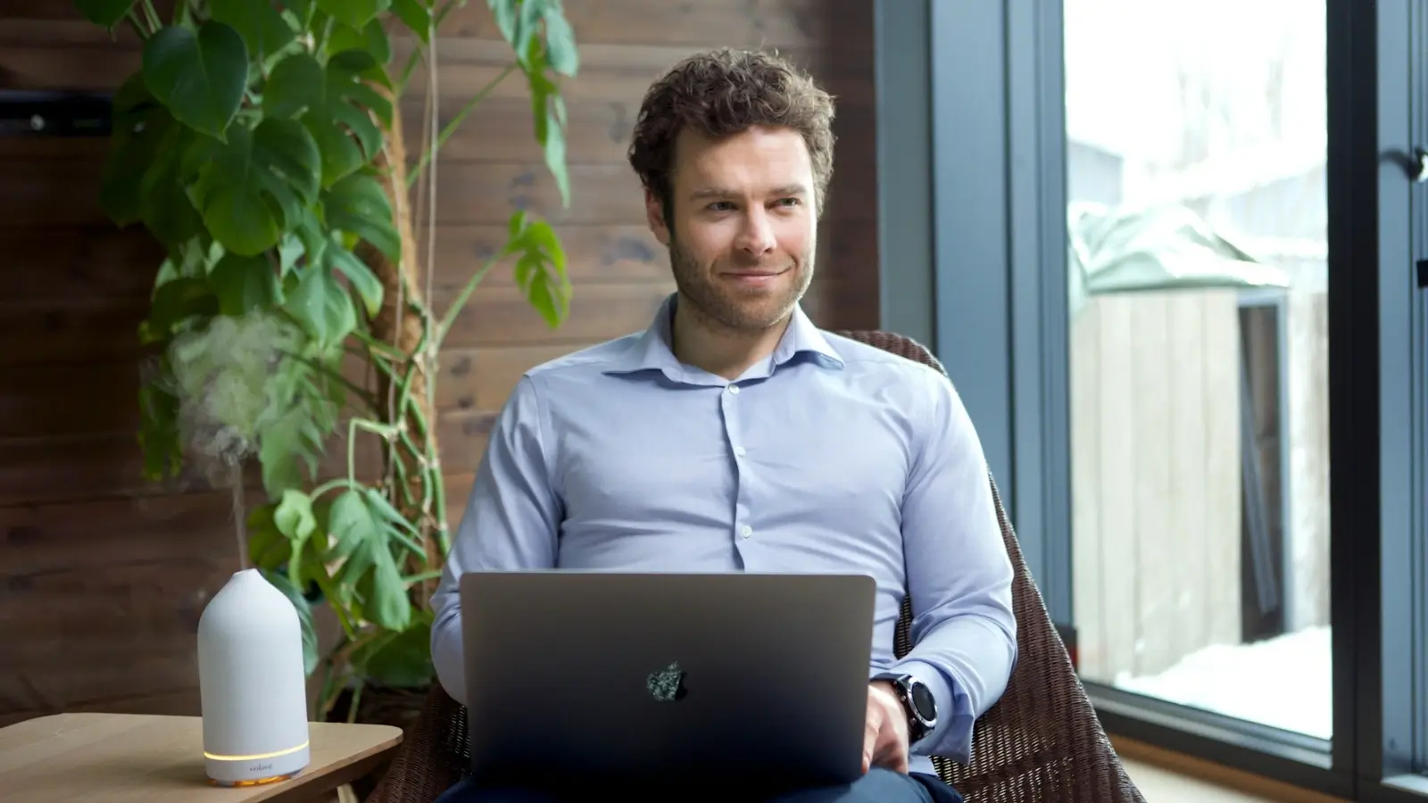 Entrepreneur focusing on wellness to prevent burnout and improve performance