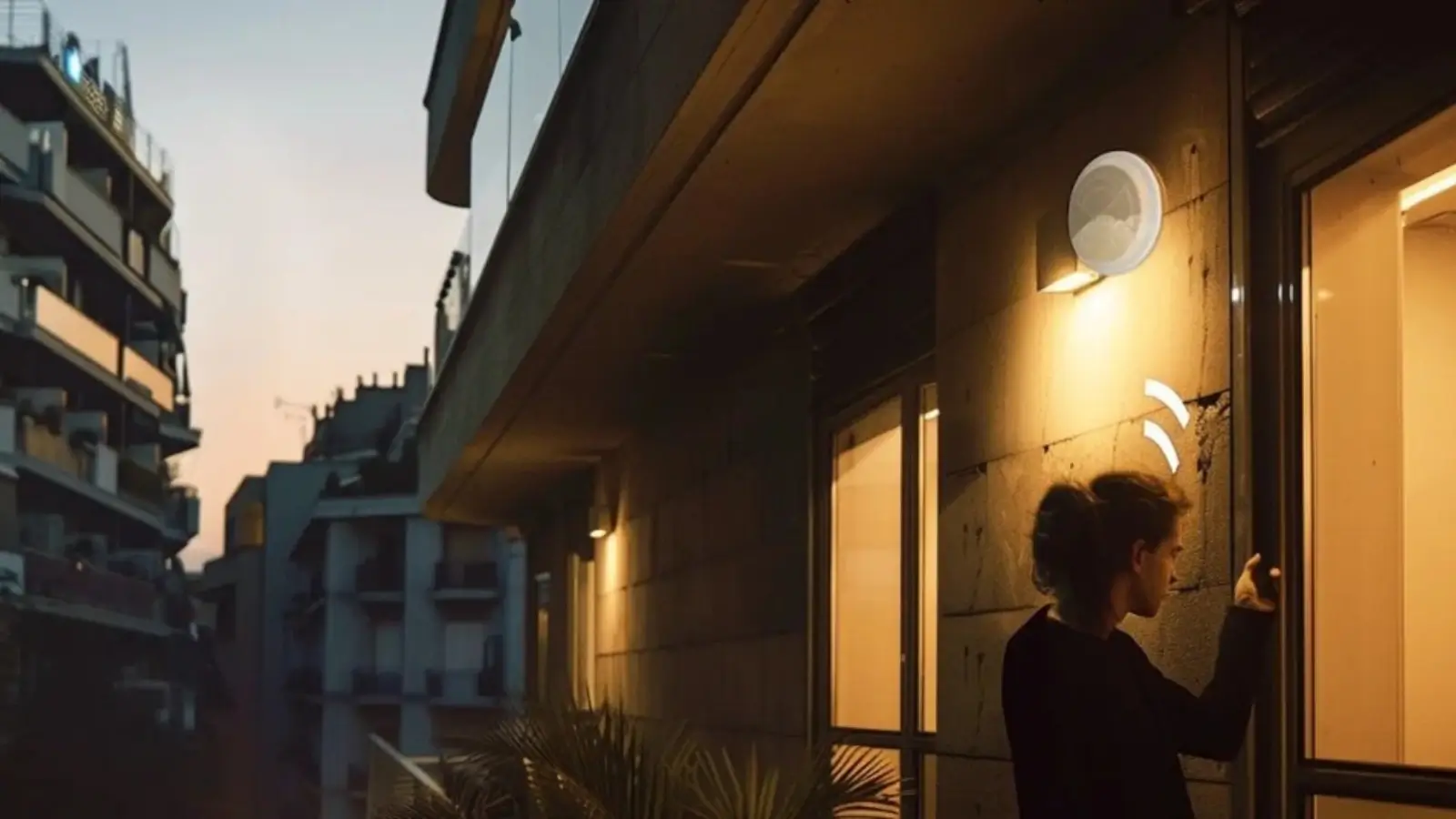 WiFi bridge device placed in a modern office, extending wireless network coverage