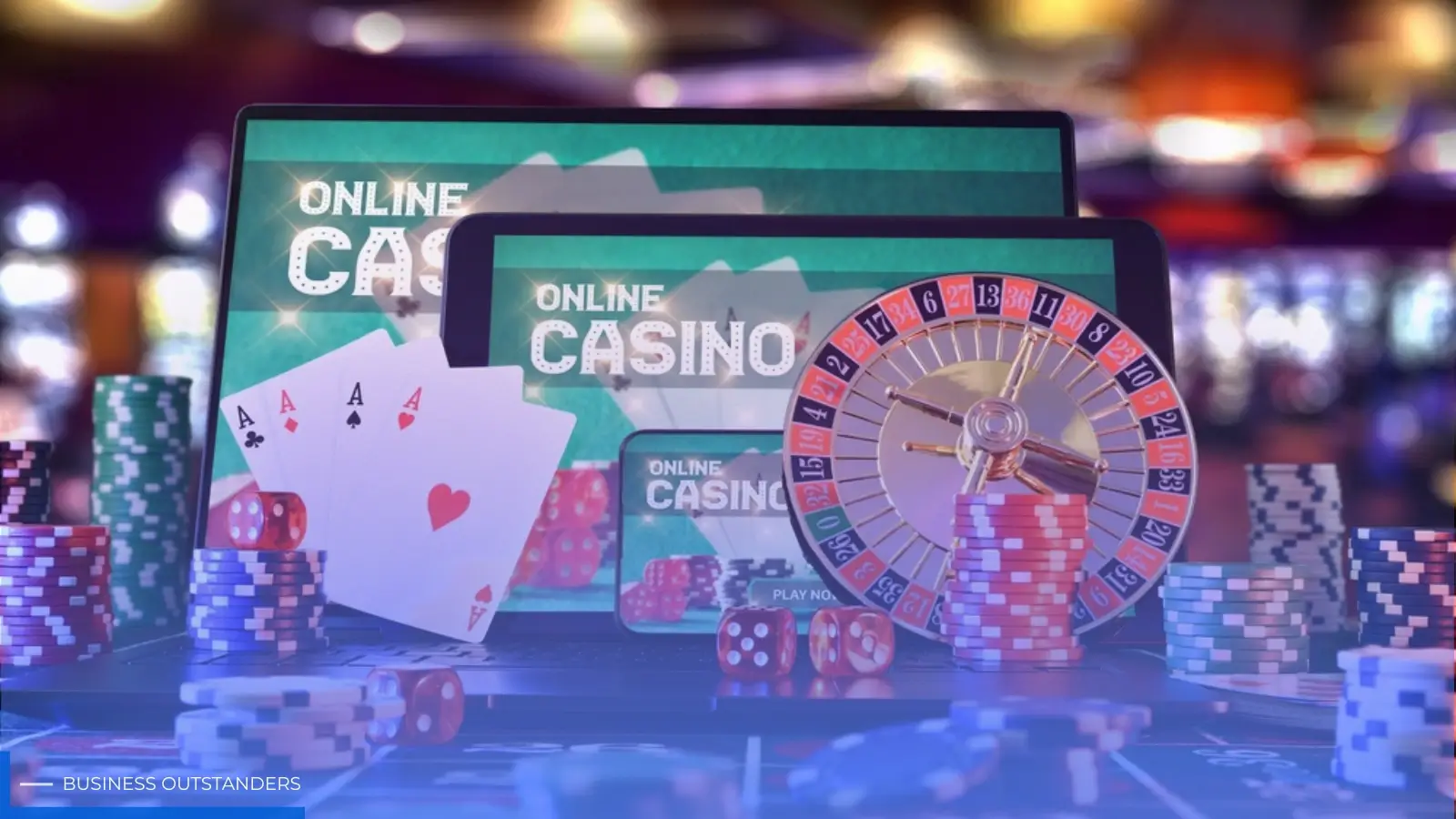 Delaware online casino performance dashboard showing FY2025 revenue growth