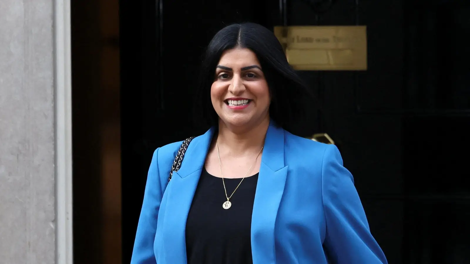Shabana Mahmood speaking at a political event in the UK Parliament