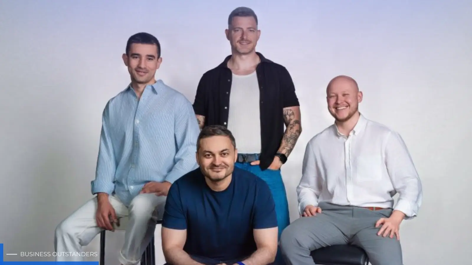Comfi UAE embedded finance startup founders celebrating $65 million pre-Series A funding round for B2B BNPL solution