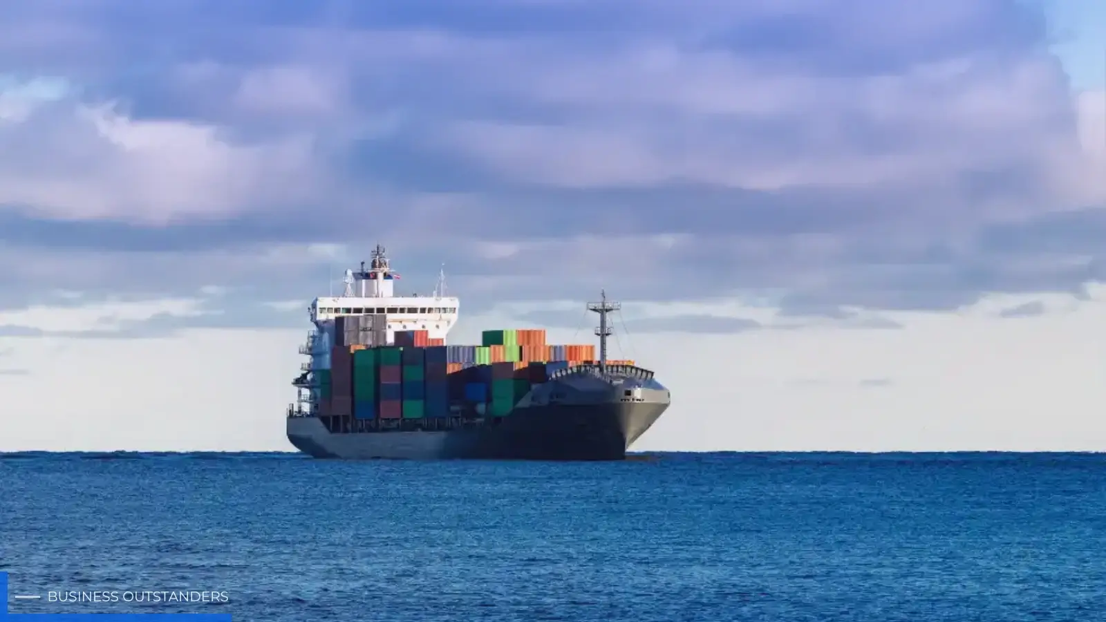 Freight forwarder managing ocean container shipping routes during global supply chain disruptions