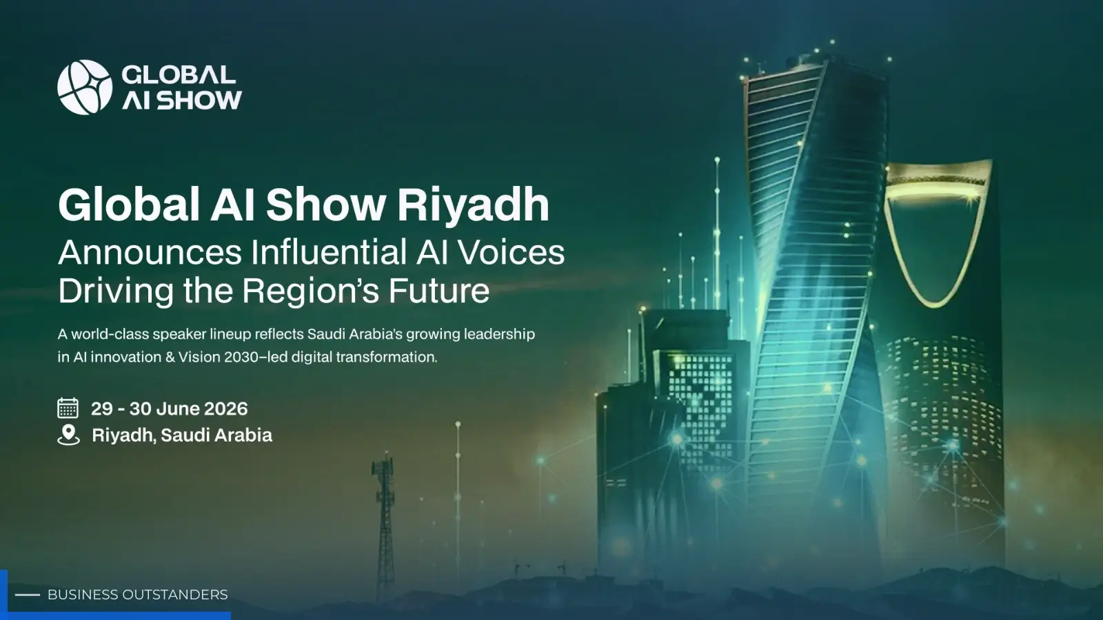 Global AI Show Riyadh 2026 featuring top AI leaders and innovators from over 80 countries