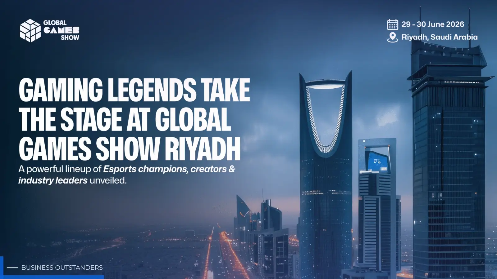 Global Games Show 2026 esports and gaming exhibition in Riyadh Saudi Arabia