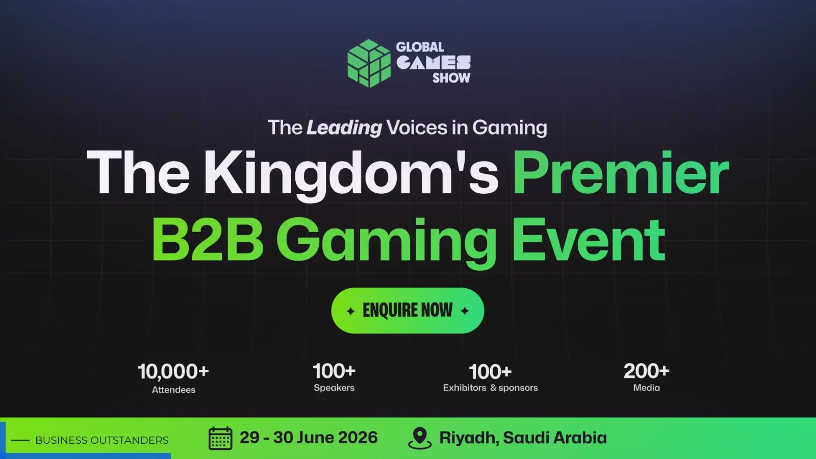 Global Games Show 2026 in Riyadh Saudi Arabia featuring AR VR gaming and esports innovation