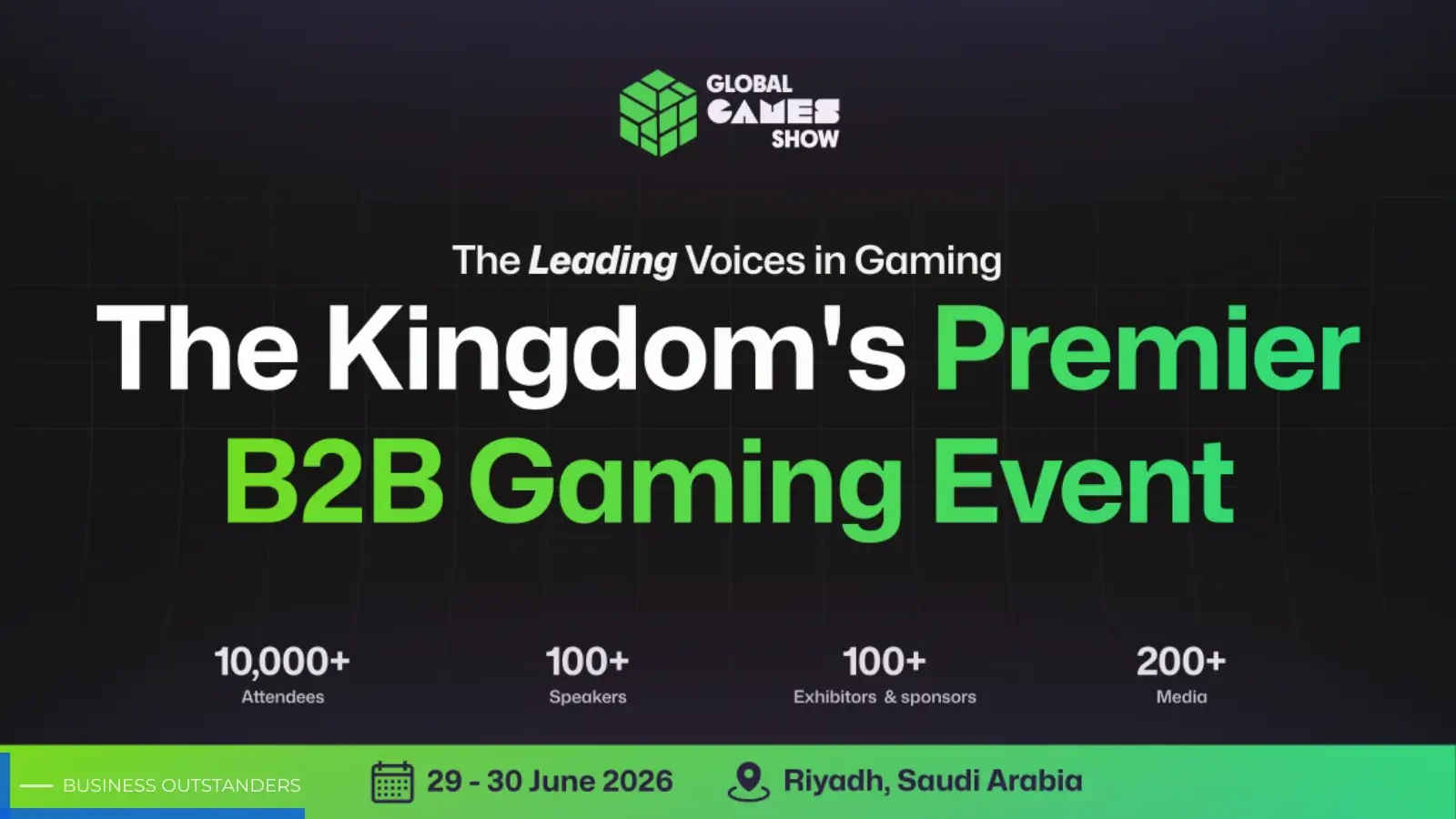 Global Games Show Riyadh featuring esports, AR VR demos, gaming panels and networking in Saudi Arabia