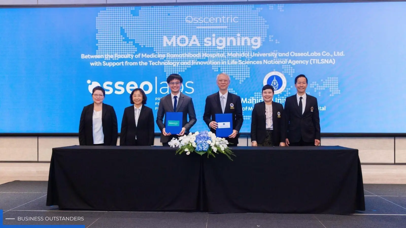 Osscentric Medical Technology Innovation Sandbox launch by OsseoLabs and Mahidol University Ramathibodi Hospital