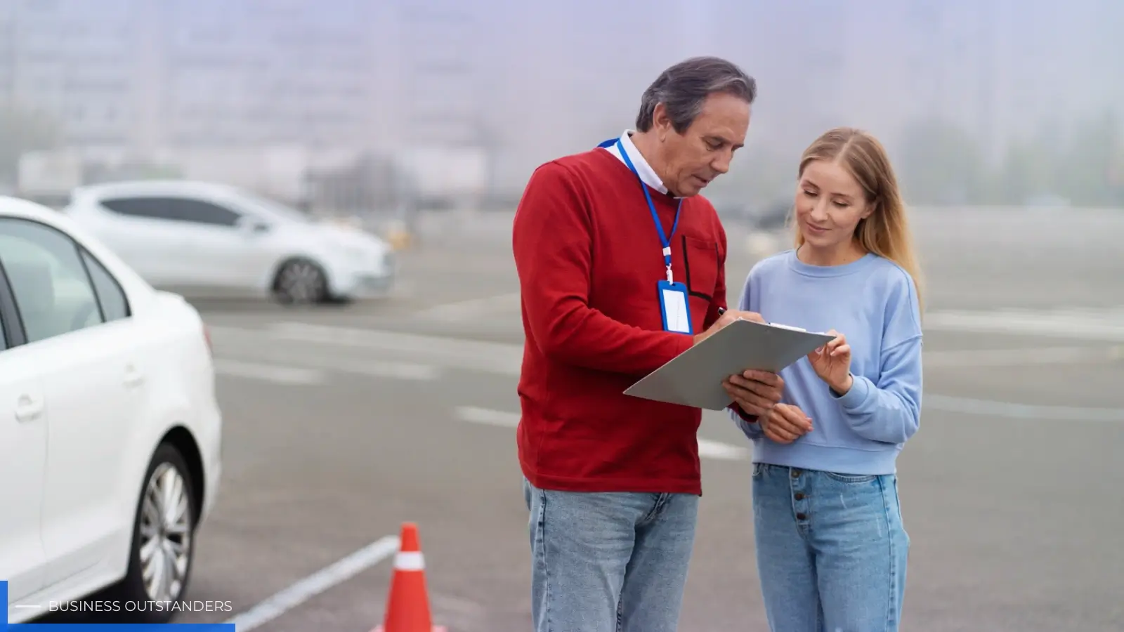 Professional flashing arrow board panel used for road traffic management and construction zone safety