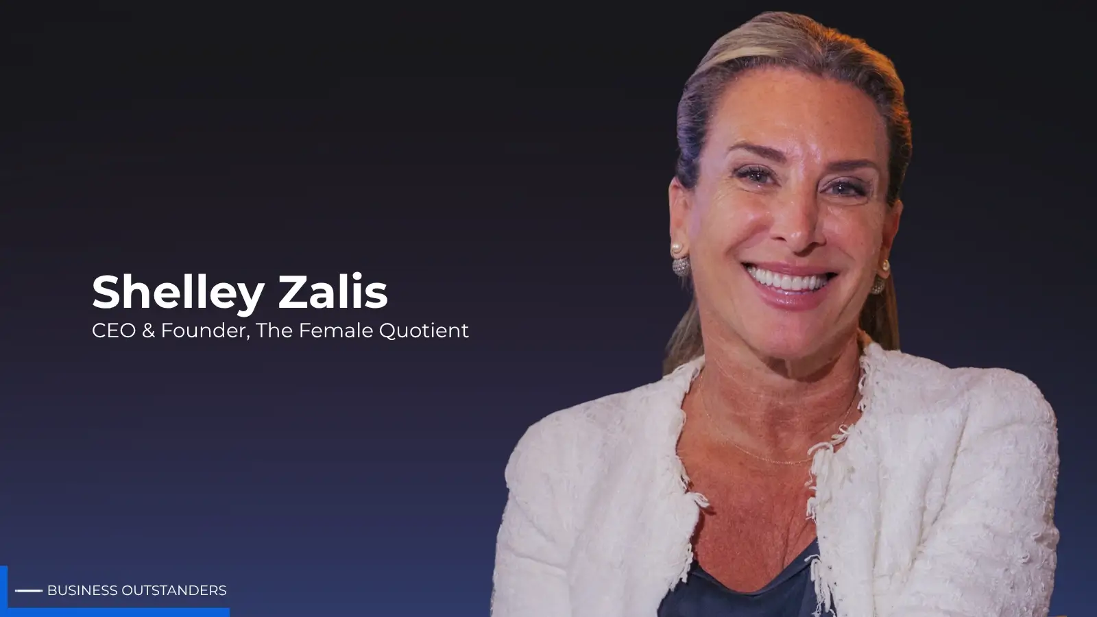 Shelley Zalis, CEO and Founder of The Female Quotient, at an FQ Lounge networking event
