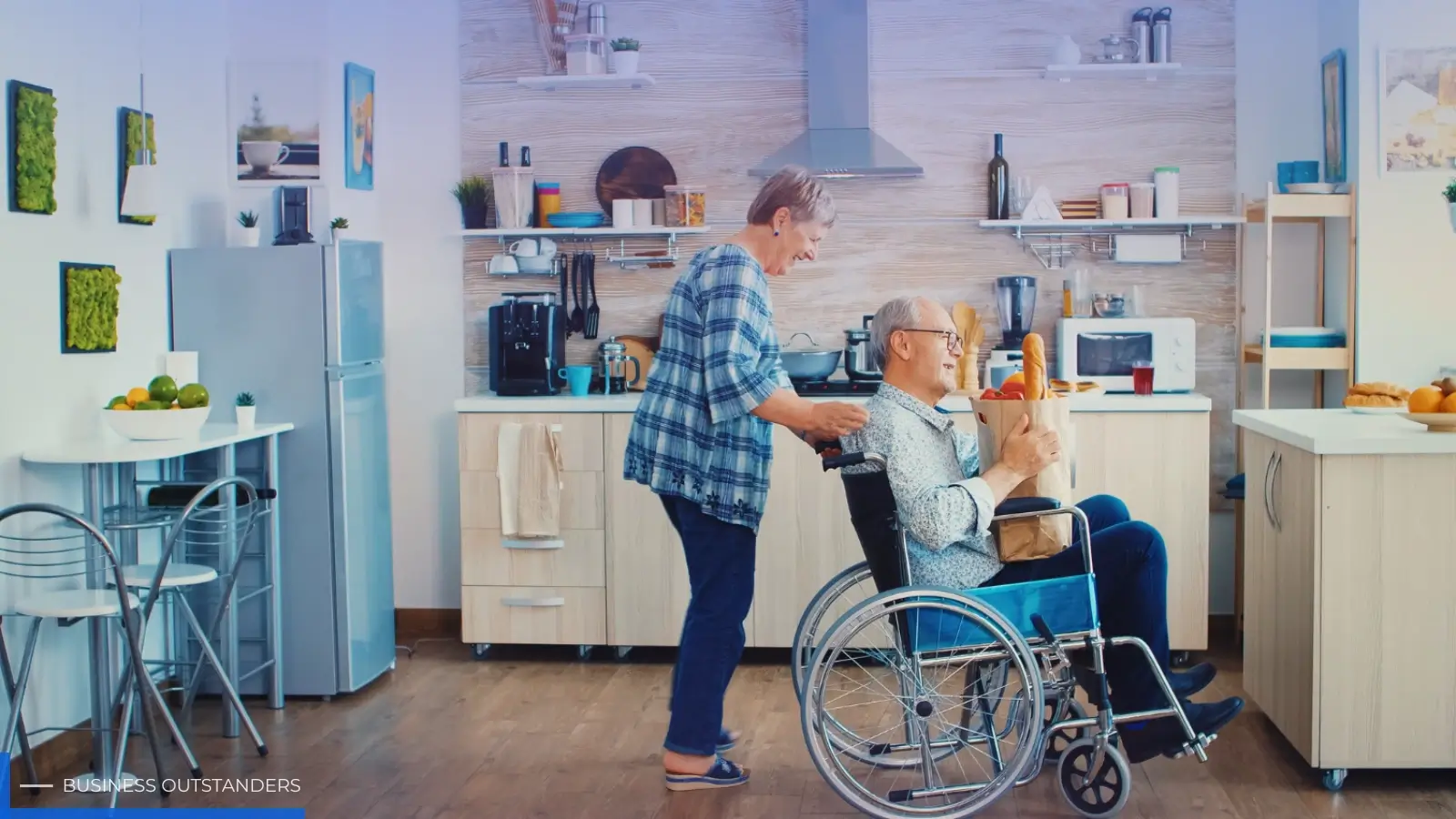 A warm and accessible home environment adapted with medical equipment for disability care in Australia