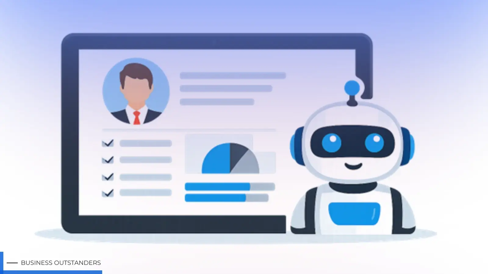 AI-powered recruitment platform analyzing candidate profiles for smarter hiring decisions
