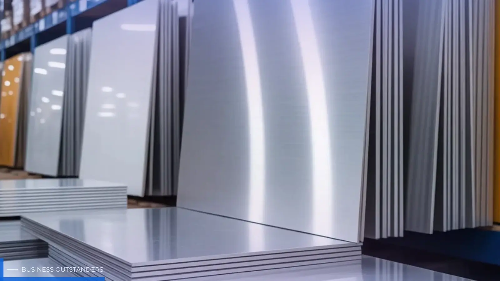 Aluminum composite ACM sign sheets used for outdoor and indoor commercial signage
