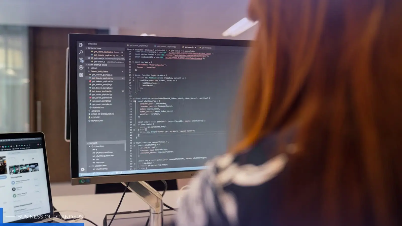 Cyber security professional analyzing network threats on multiple monitors in 2026