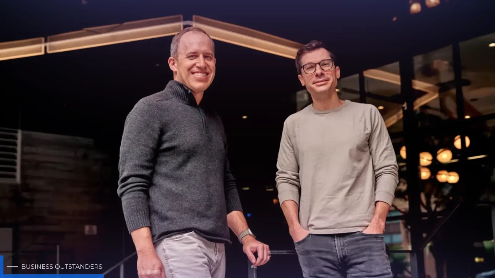 Sierra AI startup founders celebrating $950 million funding round with enterprise AI agent platform